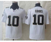 nike nfl jerseys new orleans saints #10 cooks white[nike Limited][cooks]