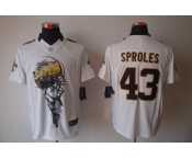 nike nfl jerseys new orleans saints #43 sproles white[helmet tri-blend limited]