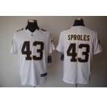 nike nfl jerseys new orleans saints #43 sproles white[nike limited]