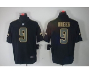 nike nfl jerseys new orleans saints #9 brees black[nike limited]