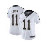 Women Nike New Orleans Saints #11 Tommylee Lewis White Vapor Untouchable Limited Player NFL Jersey