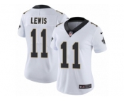 Women Nike New Orleans Saints #11 Tommylee Lewis White Vapor Untouchable Limited Player NFL Jersey