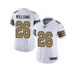 Women Nike New Orleans Saints #26 P. J. Williams Limited White Rush Vapor Untouchable NFL Jersey