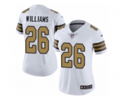 Women Nike New Orleans Saints #26 P. J. Williams Limited White Rush Vapor Untouchable NFL Jersey