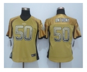 Women Nike New Orleans Saints #50 Anthony Gold Jerseys(Drift Fashion)