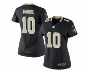 Women's Nike New Orleans Saints #10 Chase Daniel Limited Black Team Color NFL Jersey