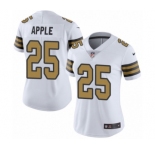 Women's Nike New Orleans Saints #25 Eli Apple Limited White Rush Vapor Untouchable NFL Jersey