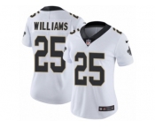 Women's Nike New Orleans Saints #25 P. J. Williams Vapor Untouchable Limited White NFL Jersey