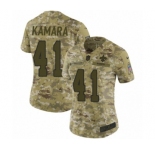 Women's Nike New Orleans Saints #41 Alvin Kamara Limited Camo 2018 Salute to Service NFL Jersey