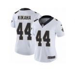 Women's Nike New Orleans Saints #44 Hau'oli Kikaha Vapor Untouchable Limited White NFL Jersey