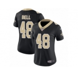Women's Nike New Orleans Saints #48 Vonn Bell Vapor Untouchable Limited Black Team Color NFL Jersey