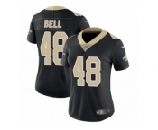 Women's Nike New Orleans Saints #48 Vonn Bell Vapor Untouchable Limited Black Team Color NFL Jersey