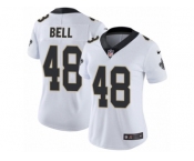 Women's Nike New Orleans Saints #48 Vonn Bell Vapor Untouchable Limited White NFL Jersey