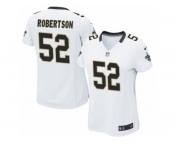 Women's Nike New Orleans Saints #52 Craig Robertson Game White NFL Jersey