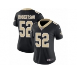 Women's Nike New Orleans Saints #52 Craig Robertson Vapor Untouchable Limited Black Team Color NFL Jersey