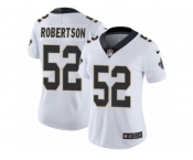Women's Nike New Orleans Saints #52 Craig Robertson Vapor Untouchable Limited White NFL Jersey