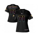Women's Nike New Orleans Saints #71 Ryan Ramczyk Game Black Fashion NFL Jersey