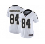 Women's Nike New Orleans Saints #84 Michael Hoomanawanui Vapor Untouchable Limited White NFL Jersey