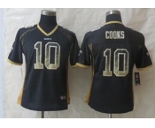 nike women nfl jerseys new orleans saints #10 cooks black[Elite drift fashion][cooks]