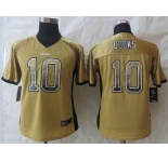 nike women nfl jerseys new orleans saints #10 cooks golden[Elite drift fashion][cooks]