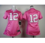 nike women nfl jerseys new orleans saints #12 colston pink[nike love]