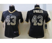 nike women nfl jerseys new orleans saints #43 darren sproles black[nike drift fashion]