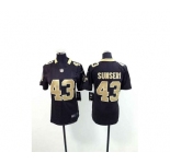 nike women nfl jerseys new orleans saints #43 sunseri black[nike][sunseri]