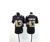 nike women nfl jerseys new orleans saints #43 sunseri black[nike][sunseri]