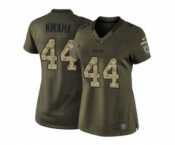 nike women nfl jerseys new orleans saints #44 kikaha army green[nike Limited Salute To Service]