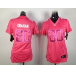 nike women nfl jerseys new orleans saints #80 graham pink[nike]