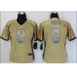 nike women nfl jerseys new orleans saints #9 drew brees gold[Elite drift fashion]