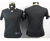 nike women nfl jerseys new orleans saints blank black[portrait fashion