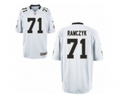Youth New Orleans Saints #71 Ryan Ramczyk Nike White 2017 Draft Pick Game Jersey