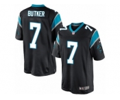 Youth Nike Carolina Panthers #7 Harrison Butker Limited Black Team Color NFL Jersey