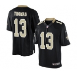Youth Nike New Orleans Saints #13 Michael Thomas Limited Black Team Color NFL Jersey
