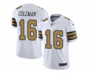 Youth Nike New Orleans Saints #16 Brandon Coleman Limited White Rush NFL Jersey