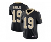 Youth Nike New Orleans Saints #19 Ted Ginn Jr Elite Black Team Color NFL Jersey