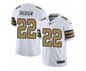 Youth Nike New Orleans Saints #22 Mark Ingram Limited White Rush NFL Jersey