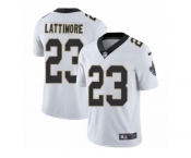 Youth Nike New Orleans Saints #23 Marshon Lattimore White Vapor Untouchable Limited Player NFL Jersey