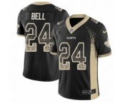 Youth Nike New Orleans Saints #24 Vonn Bell Limited Black Rush Drift Fashion NFL Jersey