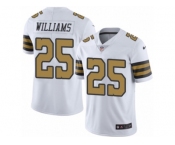Youth Nike New Orleans Saints #25 P. J. Williams Limited White Rush NFL Jersey