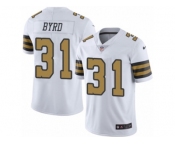 Youth Nike New Orleans Saints #31 Jairus Byrd Limited White Rush NFL Jersey