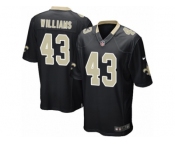 Youth Nike New Orleans Saints #43 Marcus Williams Game Black Team Color NFL Jersey