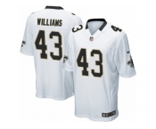 Youth Nike New Orleans Saints #43 Marcus Williams Game White NFL Jersey
