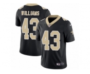 Youth Nike New Orleans Saints #43 Marcus Williams Limited Black Team Color NFL Jersey