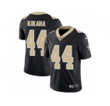 Youth Nike New Orleans Saints #44 Hau'oli Kikaha Vapor Untouchable Limited Black Team Color NFL Jersey