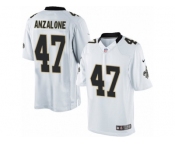 Youth Nike New Orleans Saints #47 Alex Anzalone Limited White NFL Jerseyv