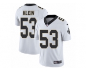 Youth Nike New Orleans Saints #53 A.J. Klein White Vapor Untouchable Limited Player NFL Jersey