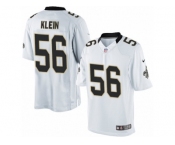 Youth Nike New Orleans Saints #56 A.J. Klein Limited White NFL Jersey