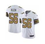 Youth Nike New Orleans Saints #56 A.J. Klein Limited White Rush NFL Jersey
